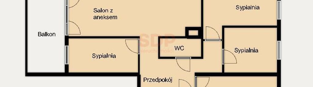 5 pokoi, doskonale skomunikowane