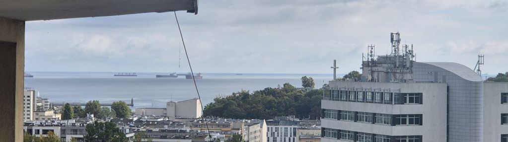 Studio z panoramicznym widokiem na gdynię