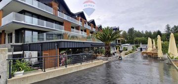 Luksusowy apartament w beskidach nad jeziorem