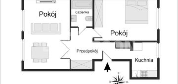 Dwupokojowe mieszkanie do sprzedania w centrum