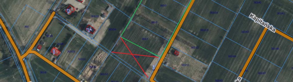 Działki wyspa sobieszewska