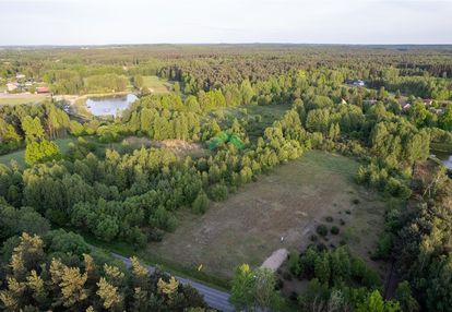 Działka w otoczeniu lasu