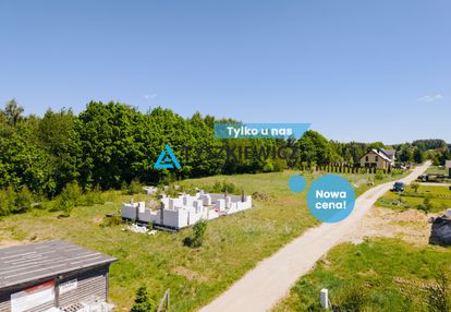 Działka 1560 m² z rozpoczętą budową
