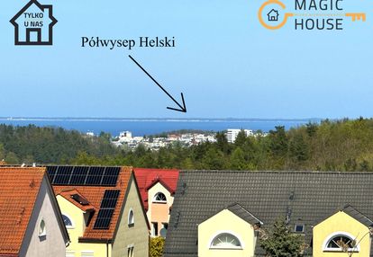 Widok na morze i półwysep helski|słoneczne |balkon