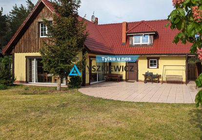 Dom z linią brzegową jeziora - wycinki, gm.osiek