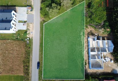 Działka budowlana przy lesie w świdniku