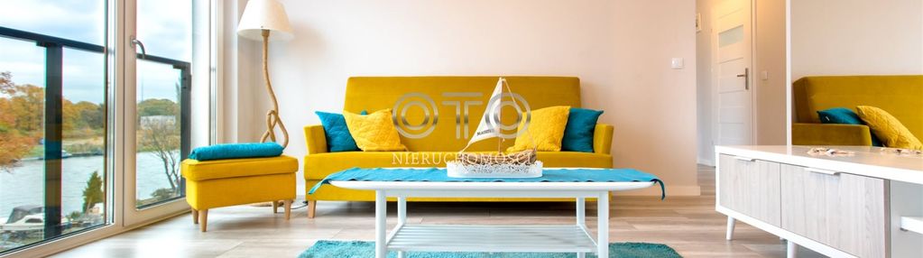 Apartament w centrum z widokiem na rzekę
