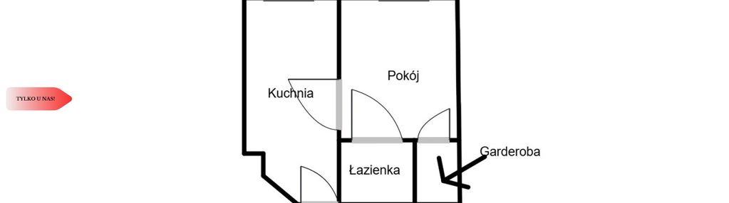 Kawalerka po remoncie - parter