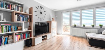 4 pokoje, balkon loggia, piwnica i garaż w cenie!