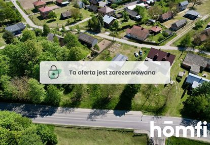 Działka budowlana 13a z mobilnym domkiem