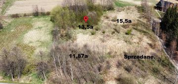 3 malownicze działki budowlane - sułów