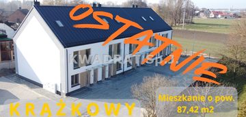 Mieszkanie 2pok+poddasze o pow. 87,42m2 - krążkowy