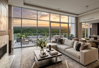 Prestiżowy penthouse | 3 tarasy i balkon | 3 stawy