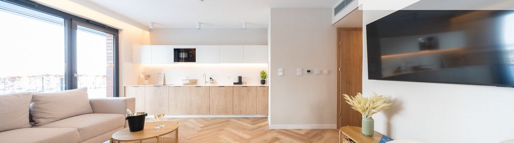 Gotowy apartament z linią brzegową, stand. premium