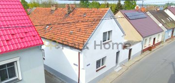 Duży dom wolnostojący z budynkami gospodarczymi