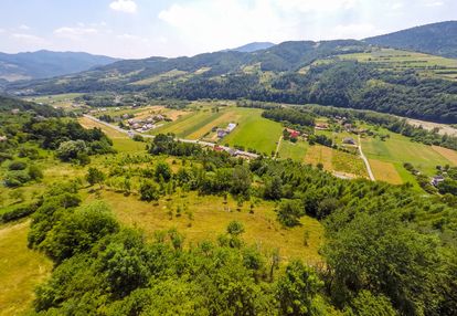 Widokowa działka rolna 1,09 ha w zabrzeży