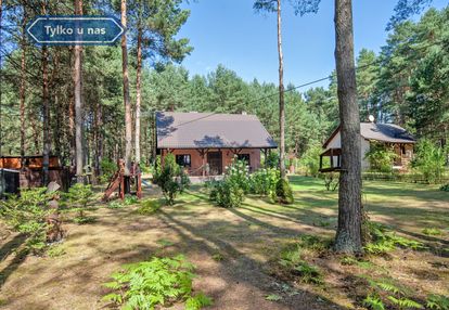 Dom letniskowy w środku lasu gm. żarki