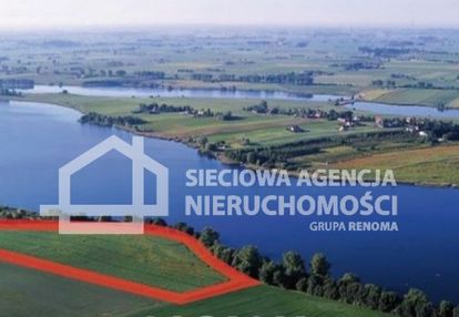 Działka inwestycyjna z linią brzegową nowa chełmża