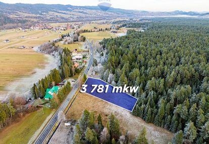 Działka przy głównej drodze w harklowej