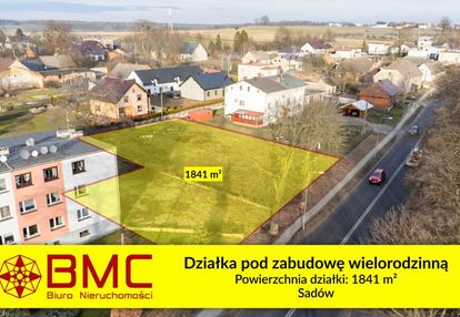Działka pod zabudowę wielorodzinną 18a sadów