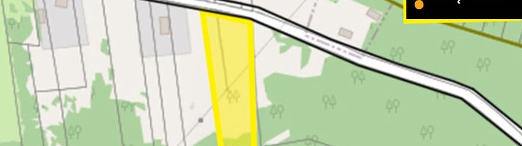 Działka 88 arów z lasem i możliwą zabudową