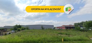Działka usługowa 44 a kraków - grębałów.