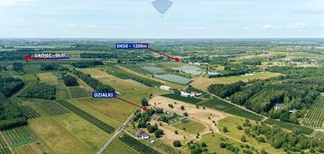 Działk 4/14 nowina przęsławice blisko tarczyna15'