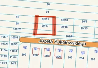 Sprzedam działkę budowlaną ul Sokołowskiego