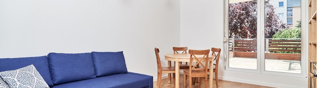 2-pokojowe mieszkanie z kuchnią i dużym tarasem