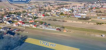 Budowlana działka 1700 m² – łobodno, kłobuck