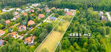 Kampinos, działka do podziału+dom dwupokoleniowy