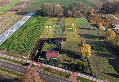 Działka budowlana w bramkach w gminie błonie