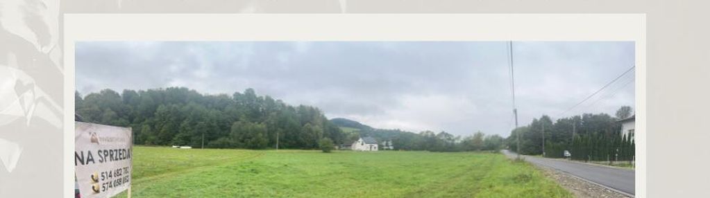 Działka budowlana gmina stary sącz popowice sąsiedzwo eurovelo