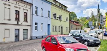 Skoczów - centrum, przestrzeń i klimat kamienicy