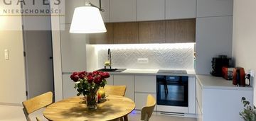 Nowoczesne, komfortowe mieszkanie z ogródkiem