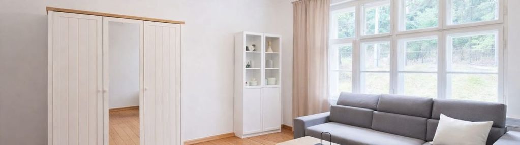 Dwa mieszkania z ogrodem