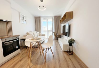 Nowoczesne studio w budynku z siłownią