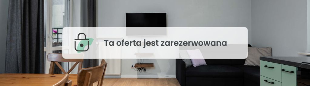 Dwupokojowe mieszkanie z tarasem