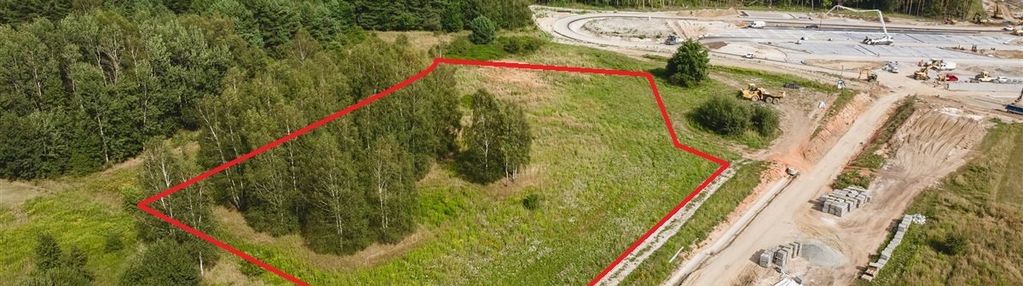Działka budowlana 75a | rudno w okolicy autostrady