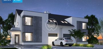 Nowoczesny bliźniak w osielsku | 132,5 m² | 500 m²