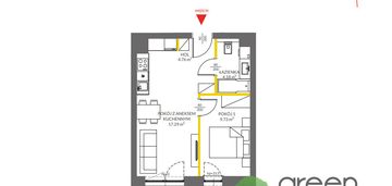 ⭐gotowe-2 pok-promocja-0% prowizji-balkon-południe