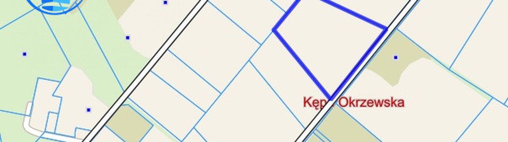 Działka rolna kępa okrzewska