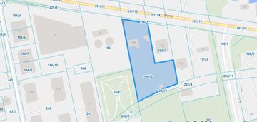 Działka inwestycyjna, usługowa pow. 3 270 m².