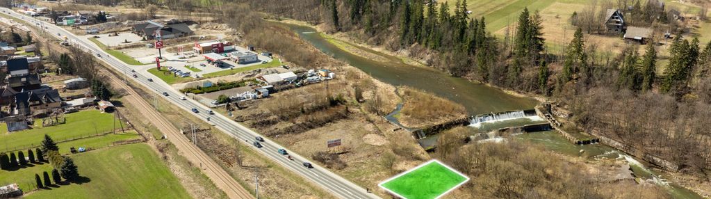 Nieruchomość gruntowa biały dunajec / poronin