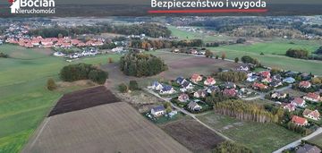 Płaska, słoneczna działka z mediami – rębiechowo!