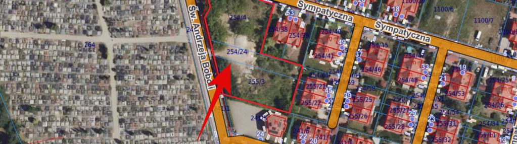 Działki usługowe na leśnej dolinie - 2633m2