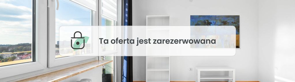 Słoneczne mieszkanie 2 pokoje, od sierpnia