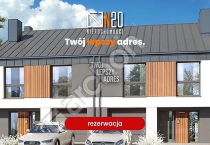 Nowoczesny bliźniak z garazem dz.8 a