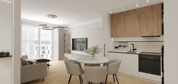 Banacha | ost. piętro | widok na panoramę miasta