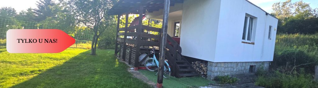 Działka rod, domek murowany, taras - bydgoszcz
